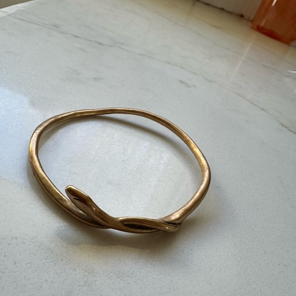 Catori Bronze Serpent  Bangle Bracelet - Picture 3 of 3